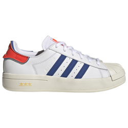 Women's - adidas Originals Superstar - Off White/Solar Red/Team Royal Blue