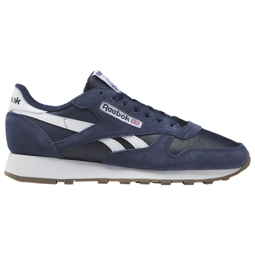 Reebok Mens  Classic Leather Vintage In Navy/white