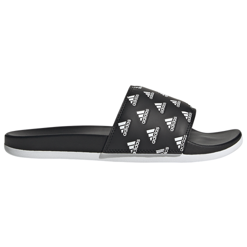 Adidas Originals Mens Adidas Adilette Comfort Slides In Core Black/ftwr White/ftwr White