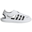 adidas Water Sandals - Boys' Preschool White/Black/White