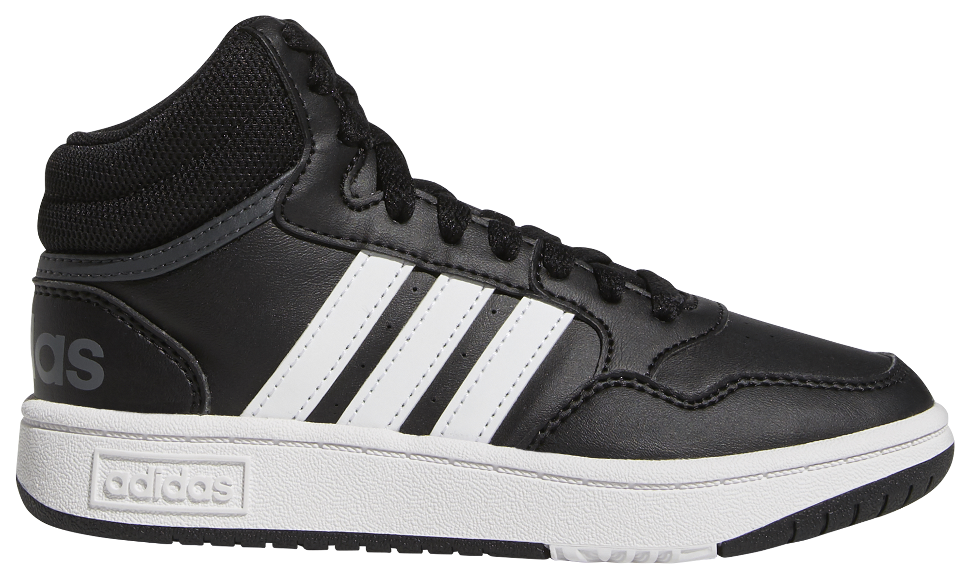 Adidas hoops 2.0 hot sale black and white