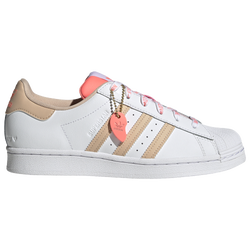 Women's - adidas Originals Superstar - White/Pink