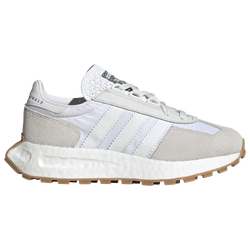 Boys' Grade School - adidas Originals Retropy E5 Casual Sneakers - White/White/Green