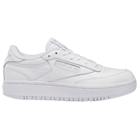 Reebok Club C Double Athletic Shoe - Big Kid - White / Gum