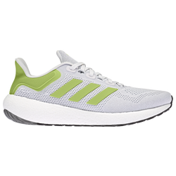 Men's - adidas Pureboost 22 - Gray/Lime/Black