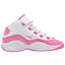 Reebok Question Mid - Girls' Preschool Pink/White