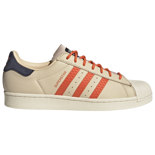 

adidas Originals Mens adidas Originals Superstar Casual Sneaker - Mens Basketball Shoes Sand Strata/Magic Beige/Legend Ink Size 07.5