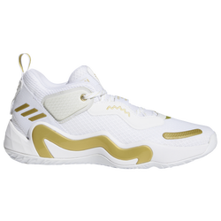 Men's - adidas D.O.N. Issue 3 - White/Metallic Gold/White