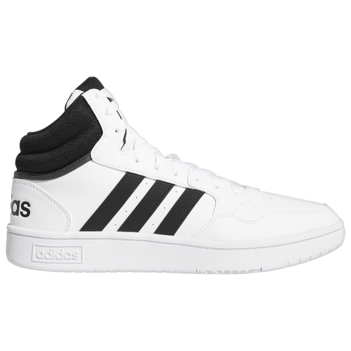 

adidas Mens adidas Hoops 3.0 Mid - Mens Basketball Shoes Core Black/Core Black/Cloud White Size 10.0