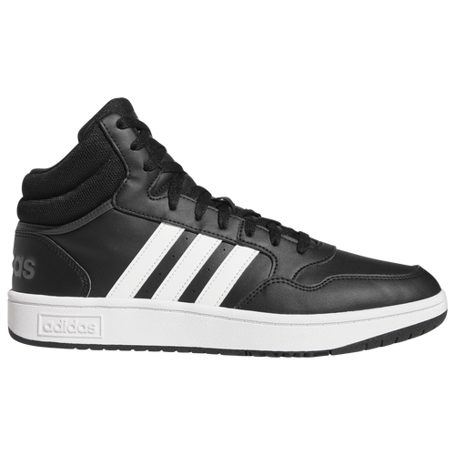

adidas Mens adidas Hoops 3.0 Mid - Mens Basketball Shoes Core Black/Ftwr White/Grey Six Size 9.0