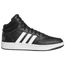 adidas Hoops 3.0 Mid - Men's Black/White/Gray