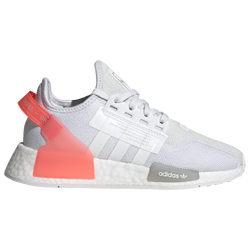 Girls' Grade School - adidas Originals NMD R1 V2 - White/Turbo