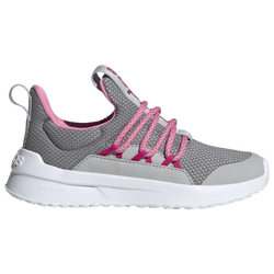 Girls' Grade School - adidas Lite Racer Adapt 5.0 - Grey/Grey/Magenta