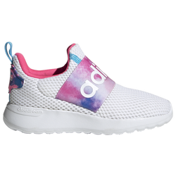 Boys' Grade School - adidas Lite Racer Adapt 4.0 Slip-On - White/White