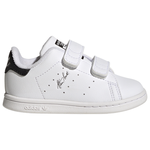 

Boys adidas Originals adidas Originals Stan Smith - Boys' Toddler Shoe White/White/Off White Size 04.0