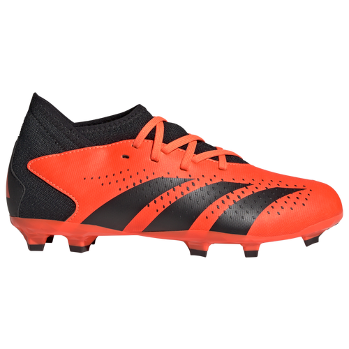 

adidas Boys adidas Predator Accuracy.3 FG - Boys' Grade School Soccer Shoes Black/Team Solar Orange/Black Size 3.0