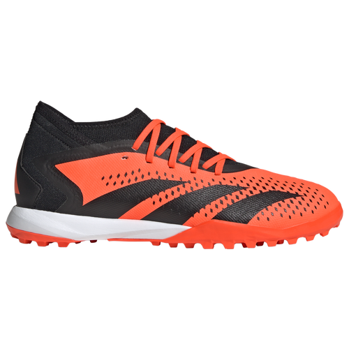 

adidas Mens adidas Predator Accuracy.3 Turf - Mens Soccer Shoes Team Solar Orange/Black/Black Size 4.5