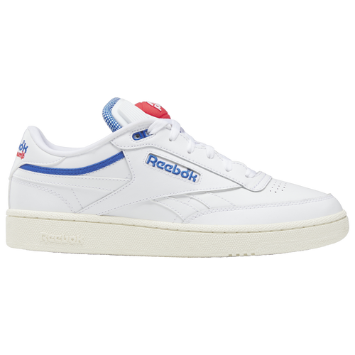 

Reebok Mens Reebok Club C 85 Pump - Mens Shoes White/Blue/Red Size 09.5