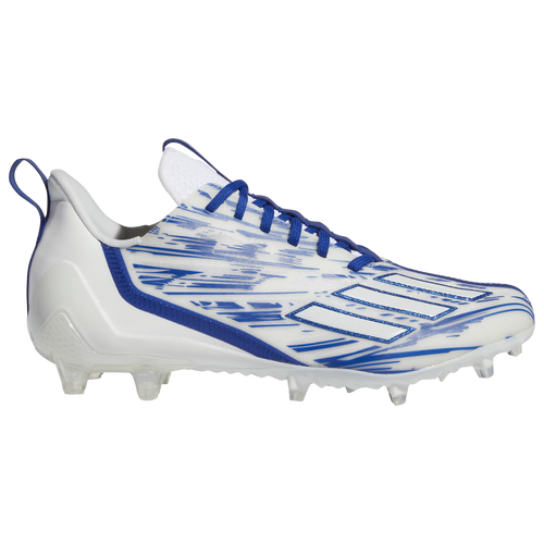 

adidas Mens adidas Adizero - Mens Football Shoes White/Royal/White Size 09.5
