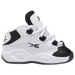 Boys' Toddler - Reebok Question Mid - White/Black/White