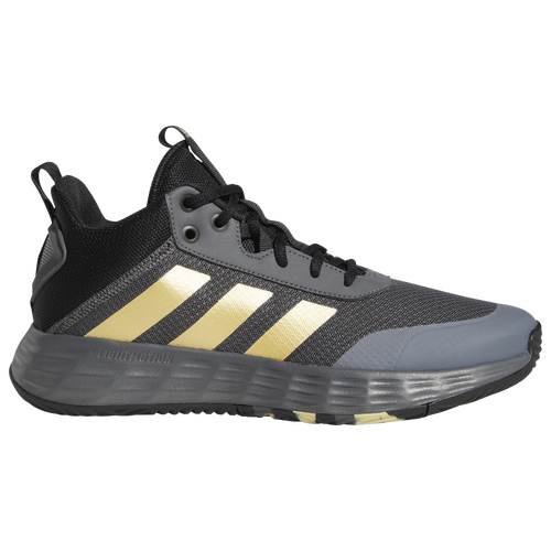 

adidas Mens adidas Own The Game 2.0 - Mens Basketball Shoes Matte Gold/Grey/Core Black Size 10.0