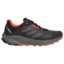 Men's - adidas Terrex Trailrider Trail Running Shoes - Black/Grey/Red