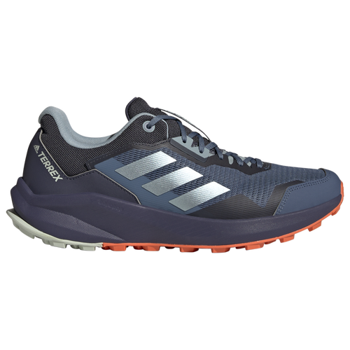 

adidas Mens adidas Terrex Trailrider Trail Running Shoes - Mens Grey/Red/Blue Size 11.5