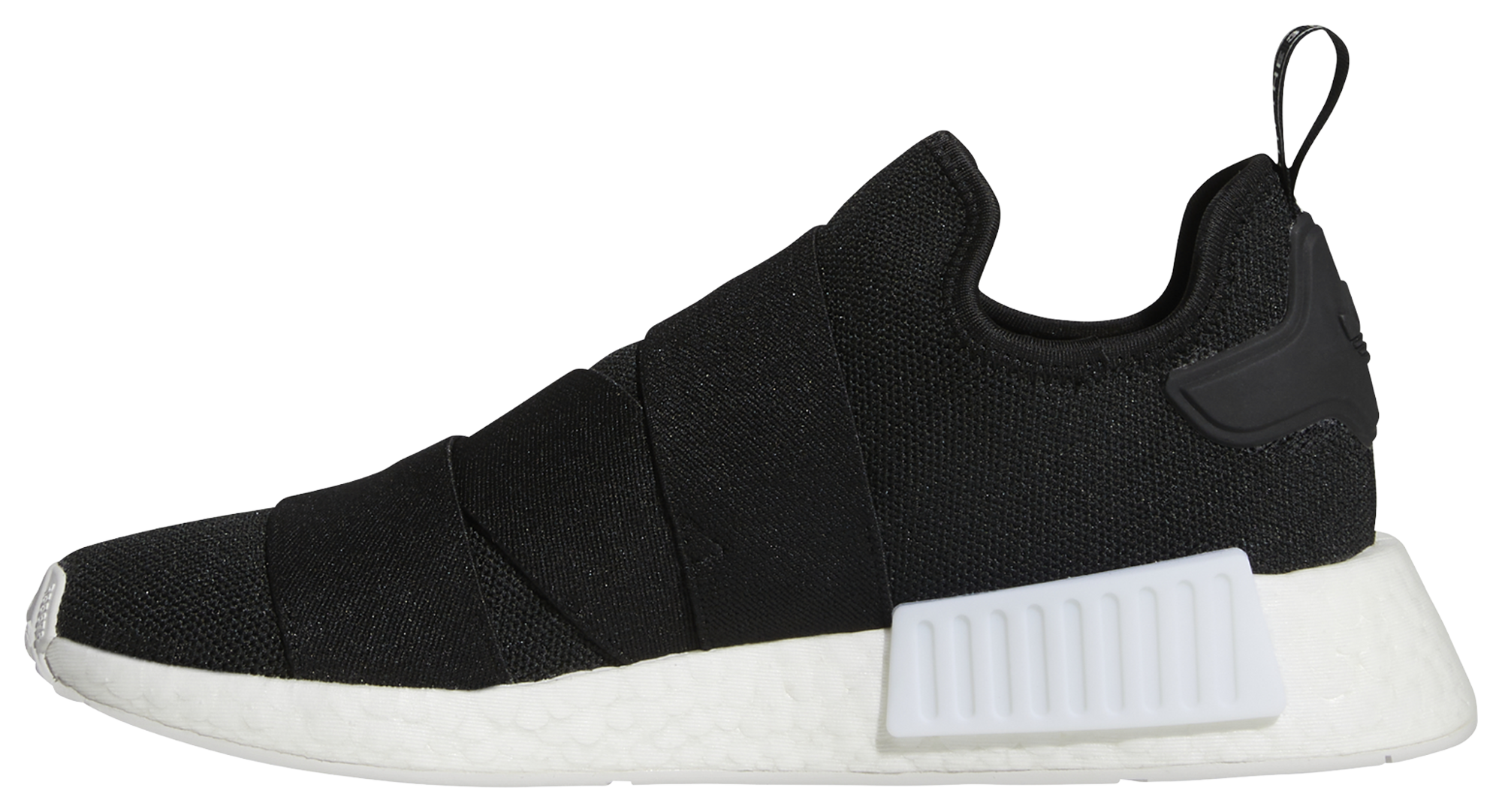 Adidas nmd sale laceless white