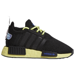 Girls' Infant - adidas Originals NMD R1 - Black/Yellow