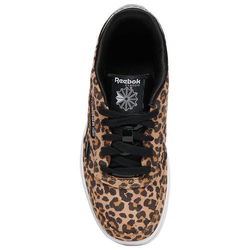 Reebok Club C Double Sneaker In Black/Brown Leopard, 2 high quality Youth