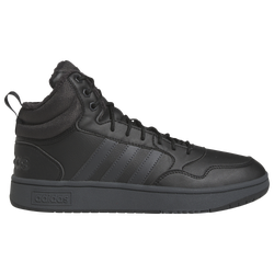 Men's - adidas Hoops 3.0 Mid - Black/Carbon/White