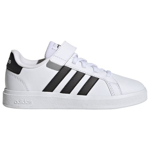 ADIDAS ORIGINALS BOYS ADIDAS GRAND COURT ELASTIC LACED AND TOP STRAP