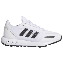 Girls' Grade School - adidas Originals LA Trainer III - White/Core Black/Silver Metallic
