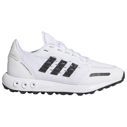 

adidas Originals Boys adidas Originals LA Trainer III - Boys' Grade School Running Shoes Silver Metallic/Ftwr White/Core Black Size 5.0