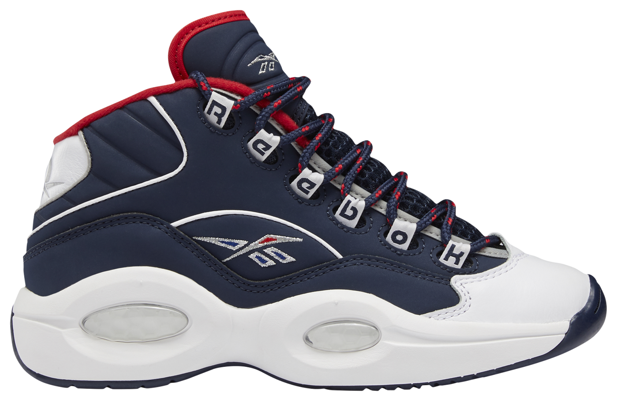 Reebok question mid azul online