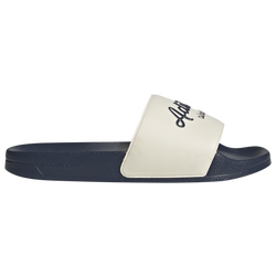Men's - adidas Adilette Shower Slide - Wonder White/Shadow Navy/Shadow Navy