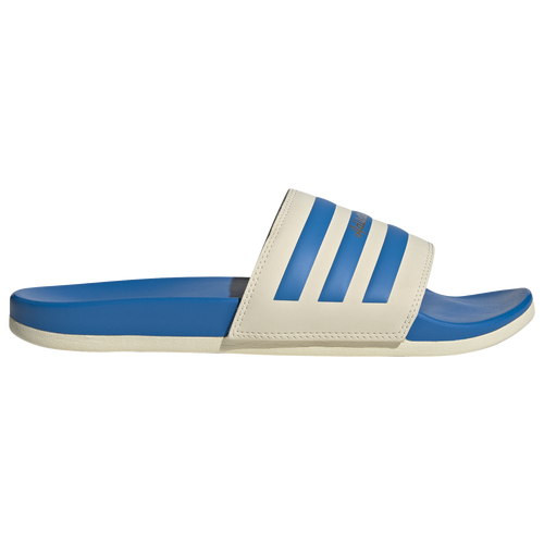  - adidas Adilette Comfort - Gold Metallic/Blue Rush Wonder White