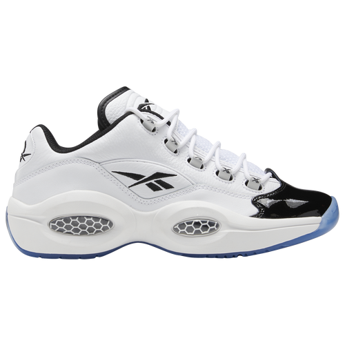 

Reebok Mens Reebok Question Low - Mens Basketball Shoes White/Black Size 8.0