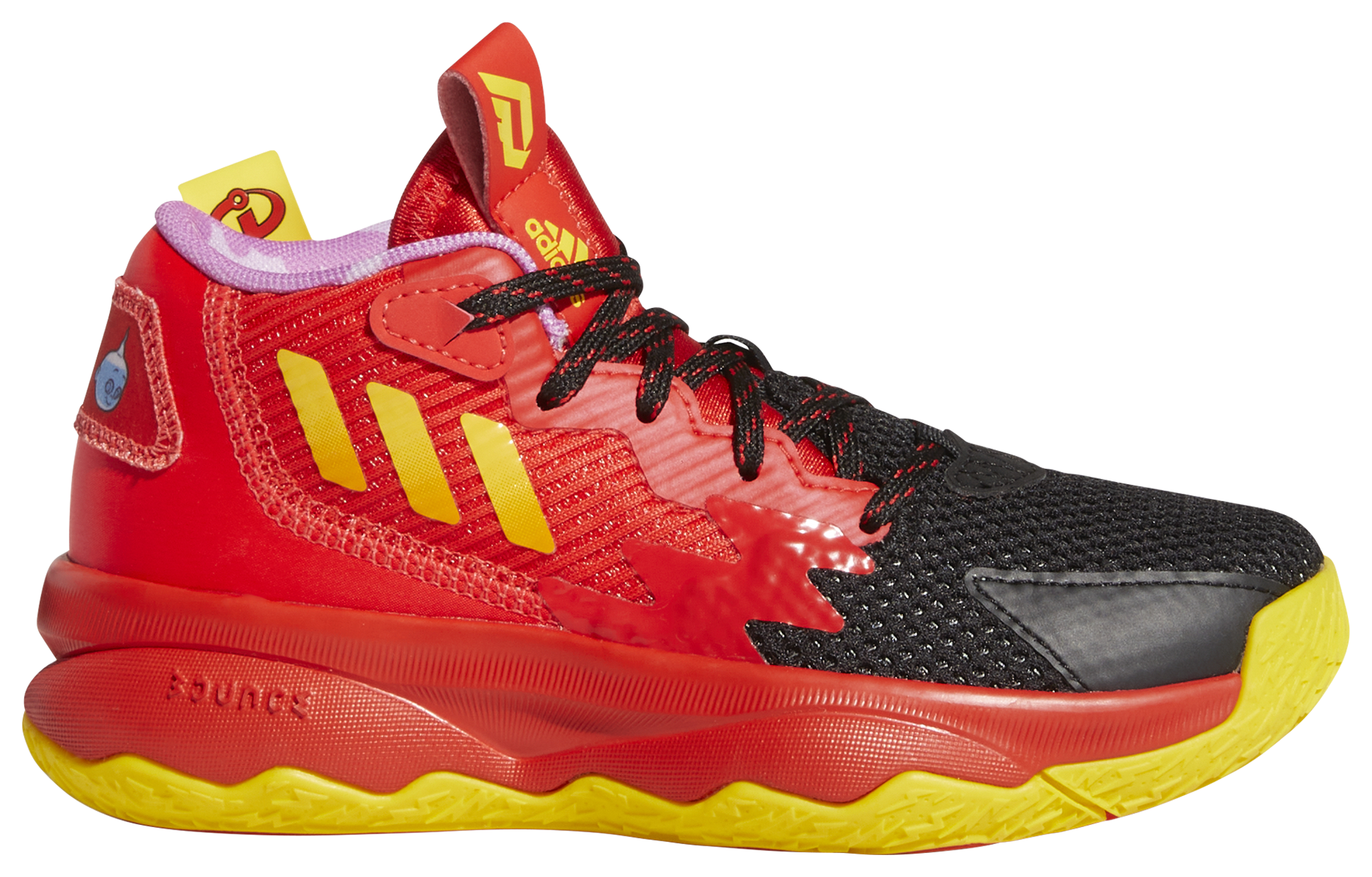 adidas Dame 8 - Damian Lillard - Basketball Shoes in Black