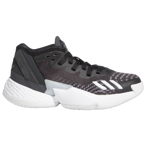 

adidas Boys adidas DON Issue 4 - Boys' Preschool Shoes Black/White/Carbon Size 11.0