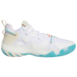 Men's - adidas Harden Vol 6 - White/Orange