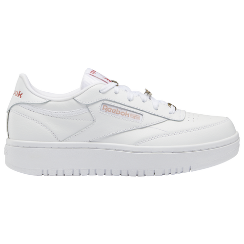 

Reebok Club C Double - Girls' Grade School White/Gold Size 7.0
