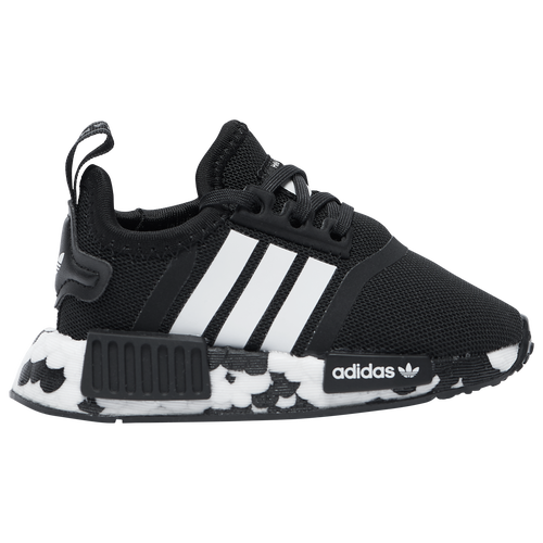 

adidas Originals Boys adidas Originals NMD R1 Casual Sneakers - Boys' Toddler Running Shoes Black/White Size 08.0