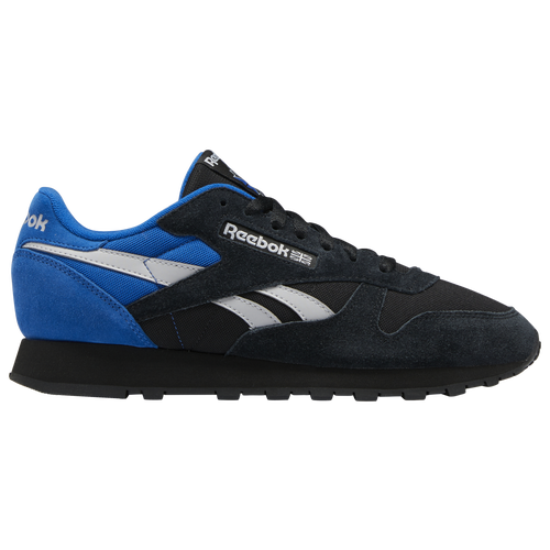 

Reebok Mens Reebok Classic Leather - Mens Running Shoes Black/Grey Size 7.5