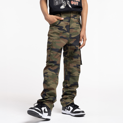 Boys' Grade School - LCKR Blackhawk Ripstop Cargo Pants - Forest Camo