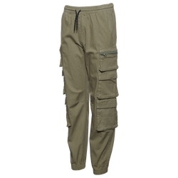 Boys' Grade School - LCKR Stacked Pocket Joggers - Sea Spray/Sea Spray