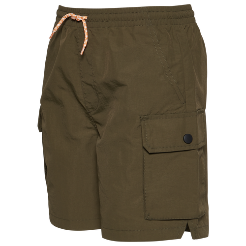 

Boys LCKR LCKR Kid Shorts - Boys' Grade School Olive/Olive Size XL