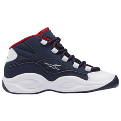 Boys' Preschool - Reebok Question Mid - Navy/White/Red