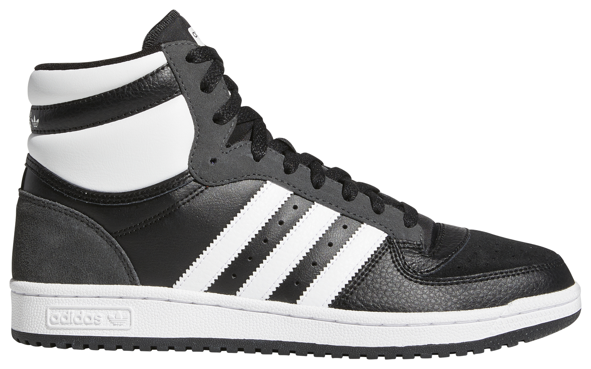 black adidas shoes superstar high top