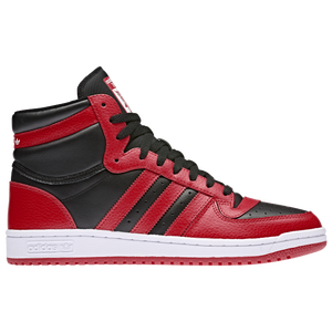 red adidas shoes high tops